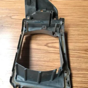 Granallado piezas aluminio moto: pieza después del tratamiento con acabado uniforme